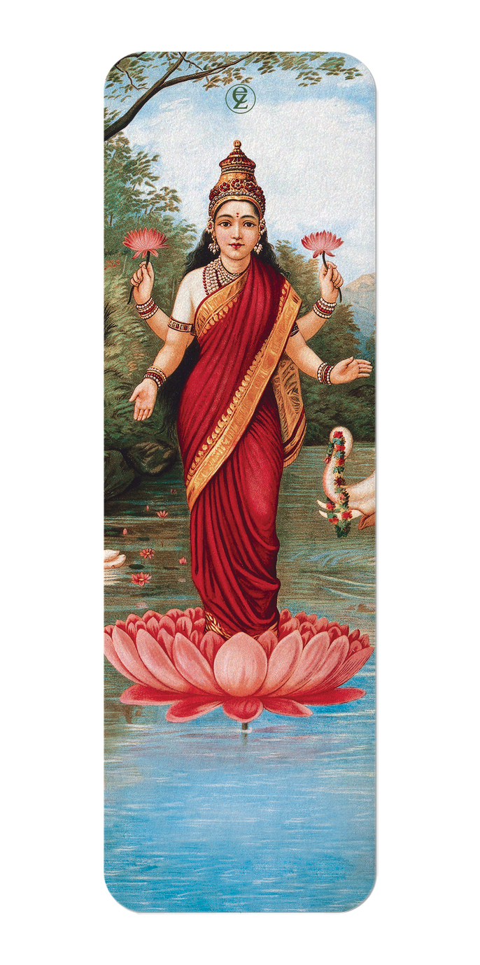 Ezen Designs - Goddess Lakshmi (1894) - Bookmark - Front
