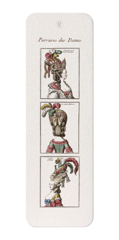 Ezen Designs - LA PARURE DES DAMES (1776) - Bookmark - Front