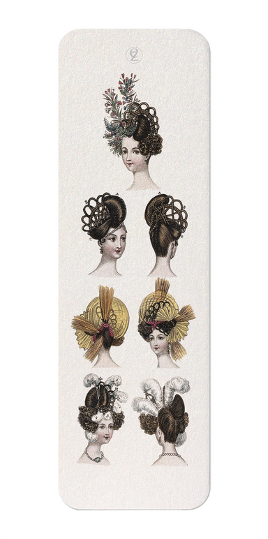 Ezen Designs - Coiffures (1830) - Bookmark - Front