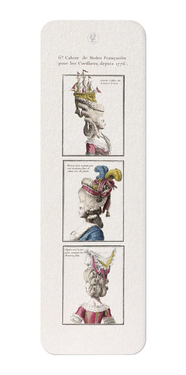 Ezen Designs - LA PARURE DES DAMES NO.2 (1776) - Bookmark - Front