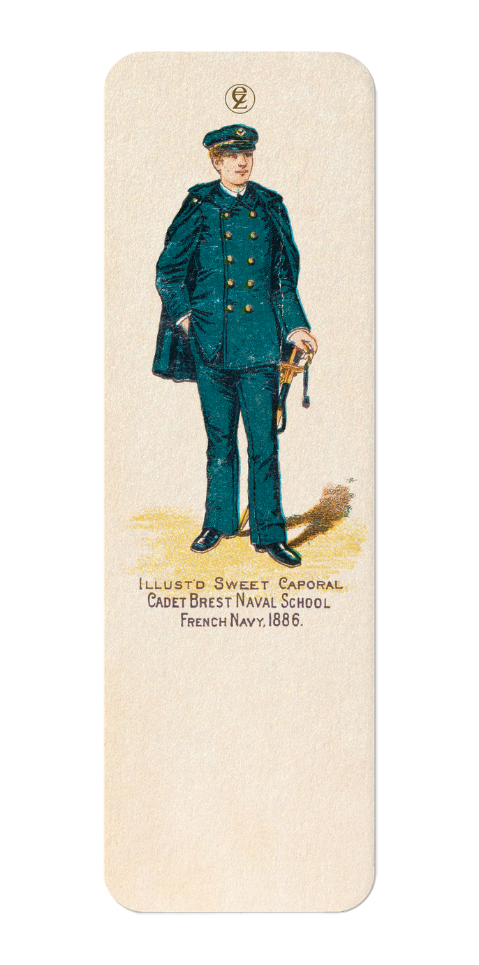 Ezen Designs - Cadet de la Série Militaire Française (1886) - Bookmark - Front