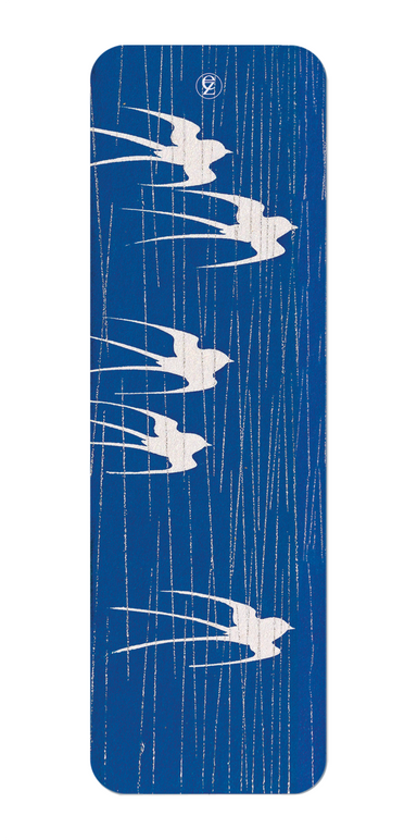 Ezen Designs - Swallows in the rain (1935) - Bookmark - Front