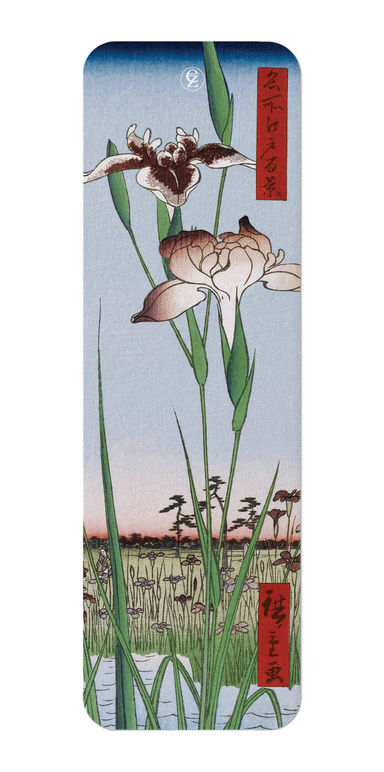 Ezen Designs - Horikiri Iris Garden (1857) - Bookmark - Front