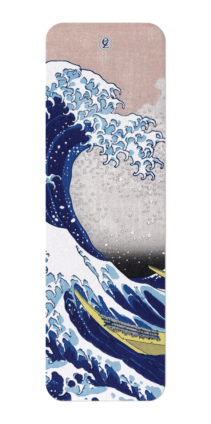 Ezen Designs - Great wave off Kanagawa (1831) - Bookmark - Front