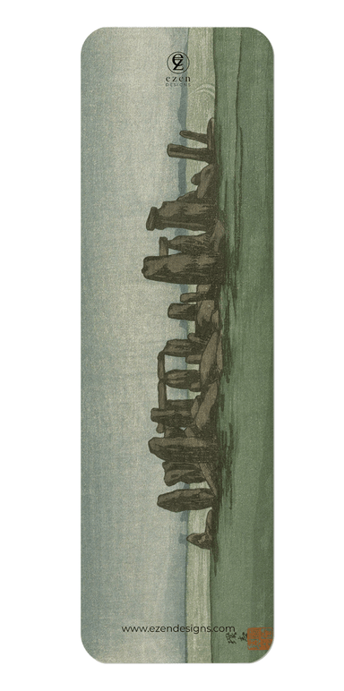 Ezen Designs - Stonehenge Moonlight (c.1918) - Bookmark - Front