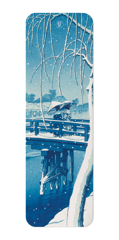 Ezen Designs - Bridge over edo river (c.1910) - Bookmark - Front