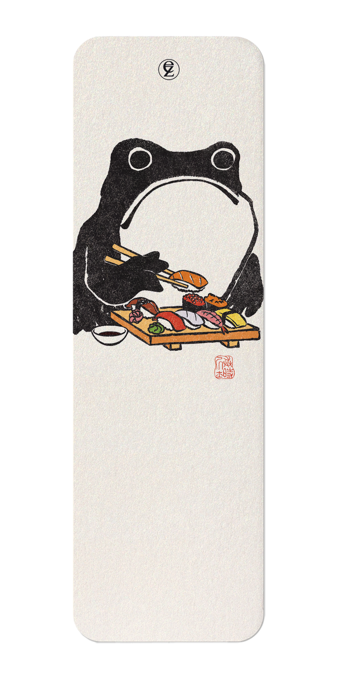 Ezen Designs - Sushi Ezen Frog - Bookmark - Front