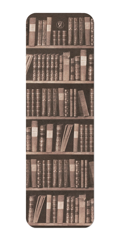 Ezen Designs - Scene in a Library (c.1844) - Bookmark - Front