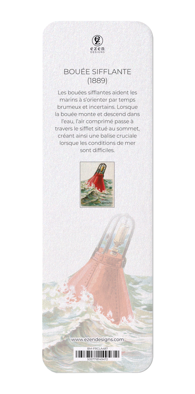 Ezen Designs - Bouée Sifflante (1889) - Bookmark - Back