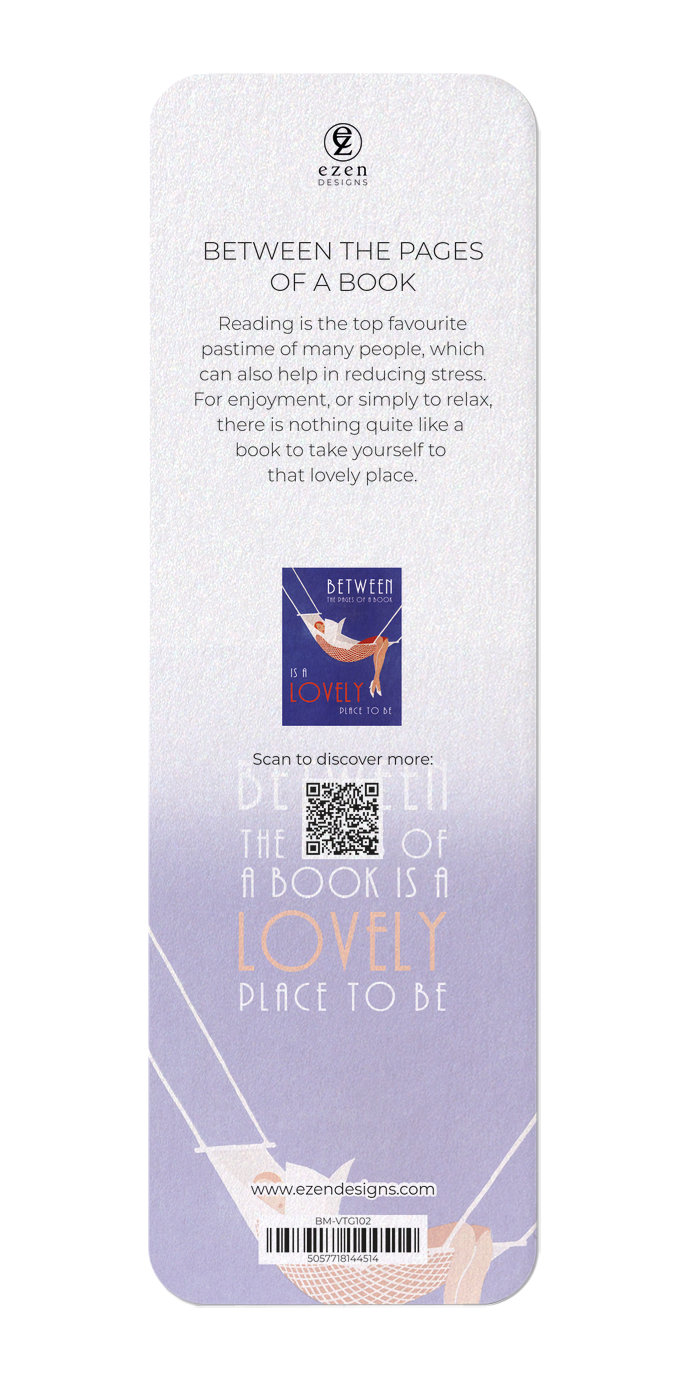 Ezen Designs - Between the Pages of a Book - Bookmark - Back