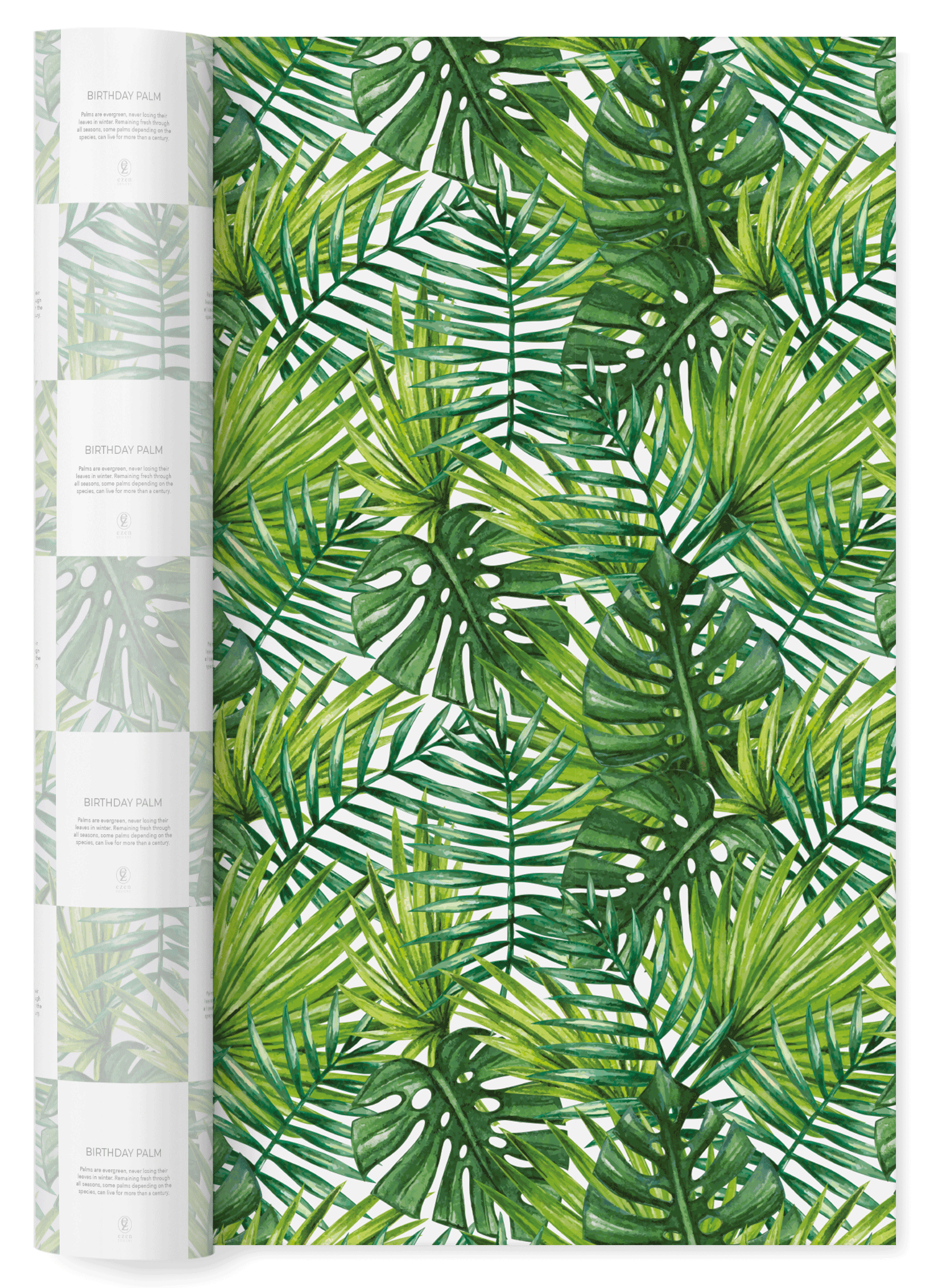 BIRTHDAY PALM: Wrapping Paper