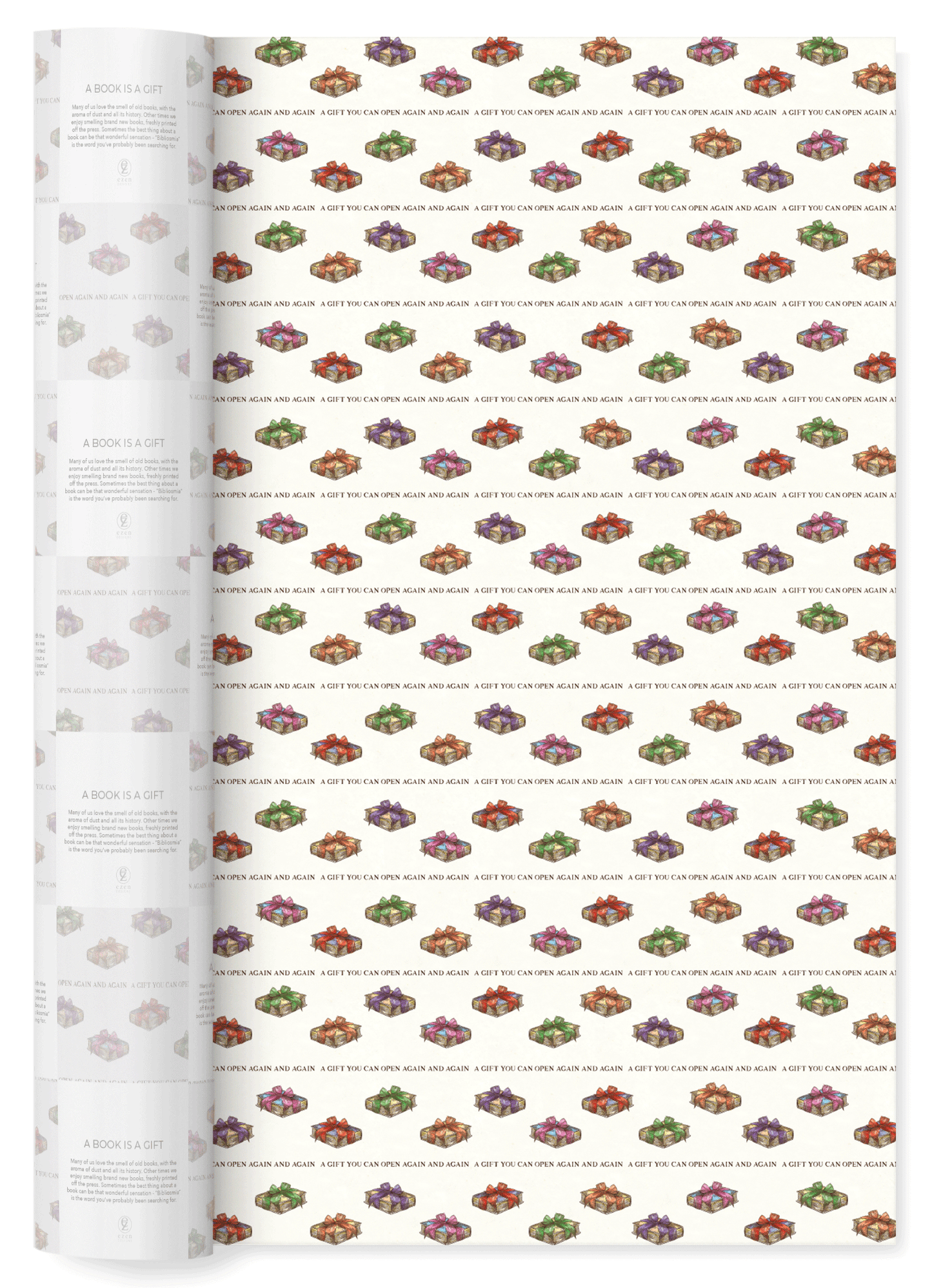 A BOOK IS A GIFT: Wrapping Paper
