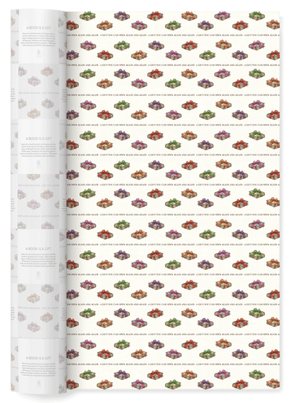 A BOOK IS A GIFT: Wrapping Paper