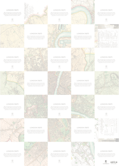 LONDON (1827): Wrapping Paper