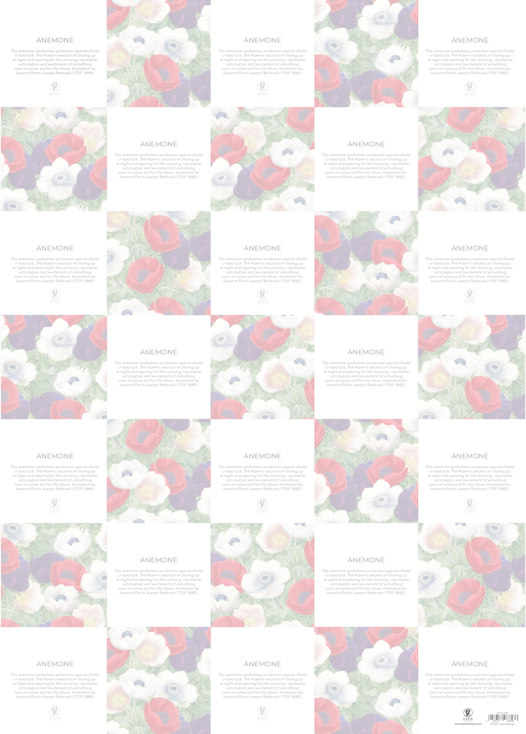 ANEMONE:  Wrapping Paper