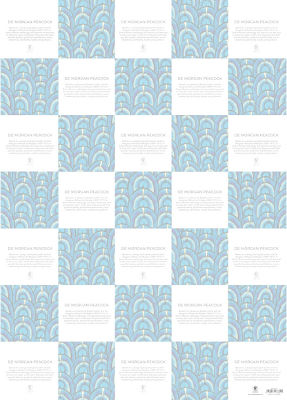 DE MORGAN PEACOCK: Wrapping Paper