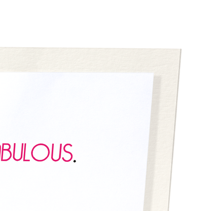 BITCH, I'M FABULOUS: Funny Animal Art Print