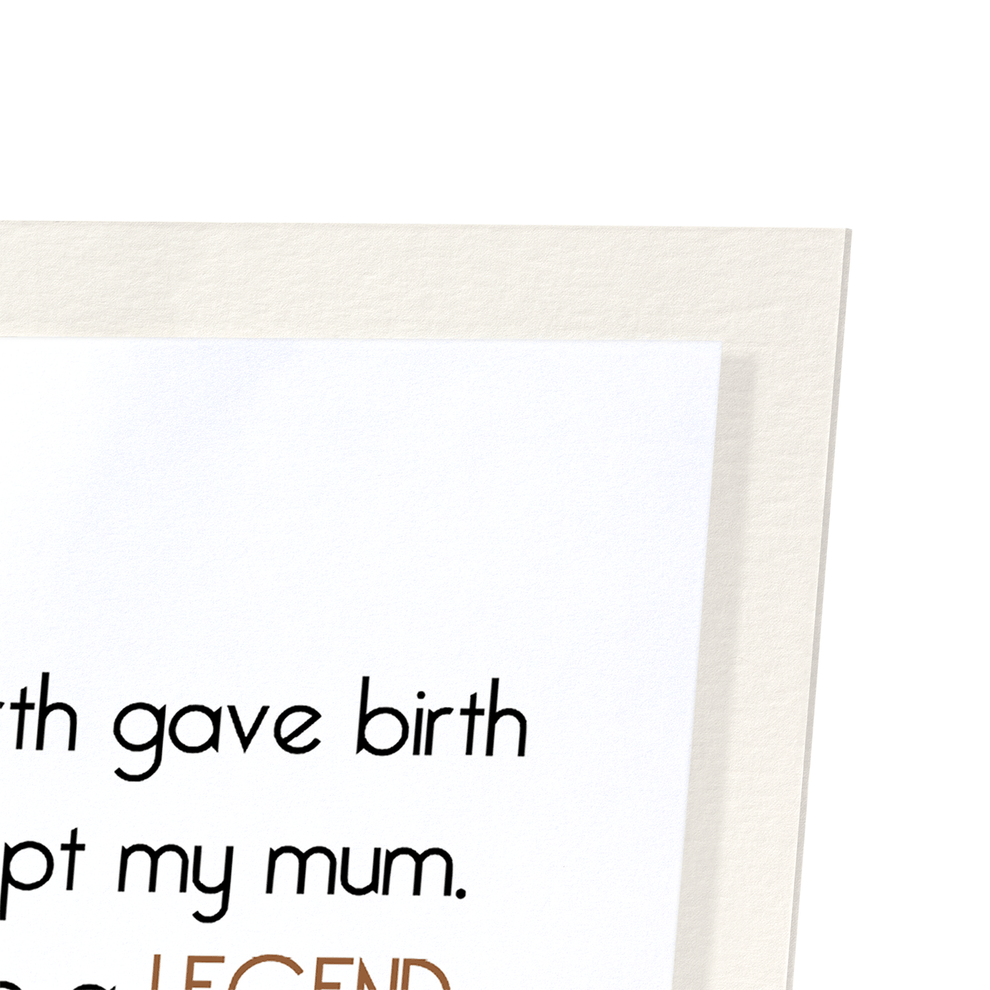 BIRTH OF A LEGEND: Funny Animal Art Print