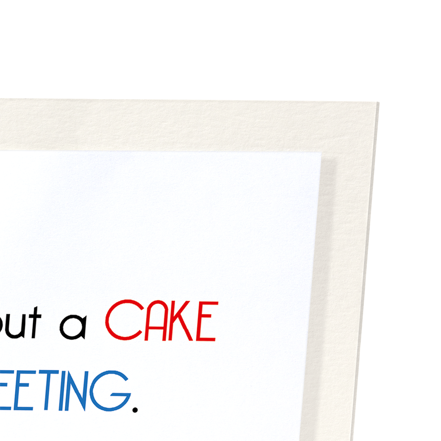 PARTY AND CAKE: Funny Animal Art Print