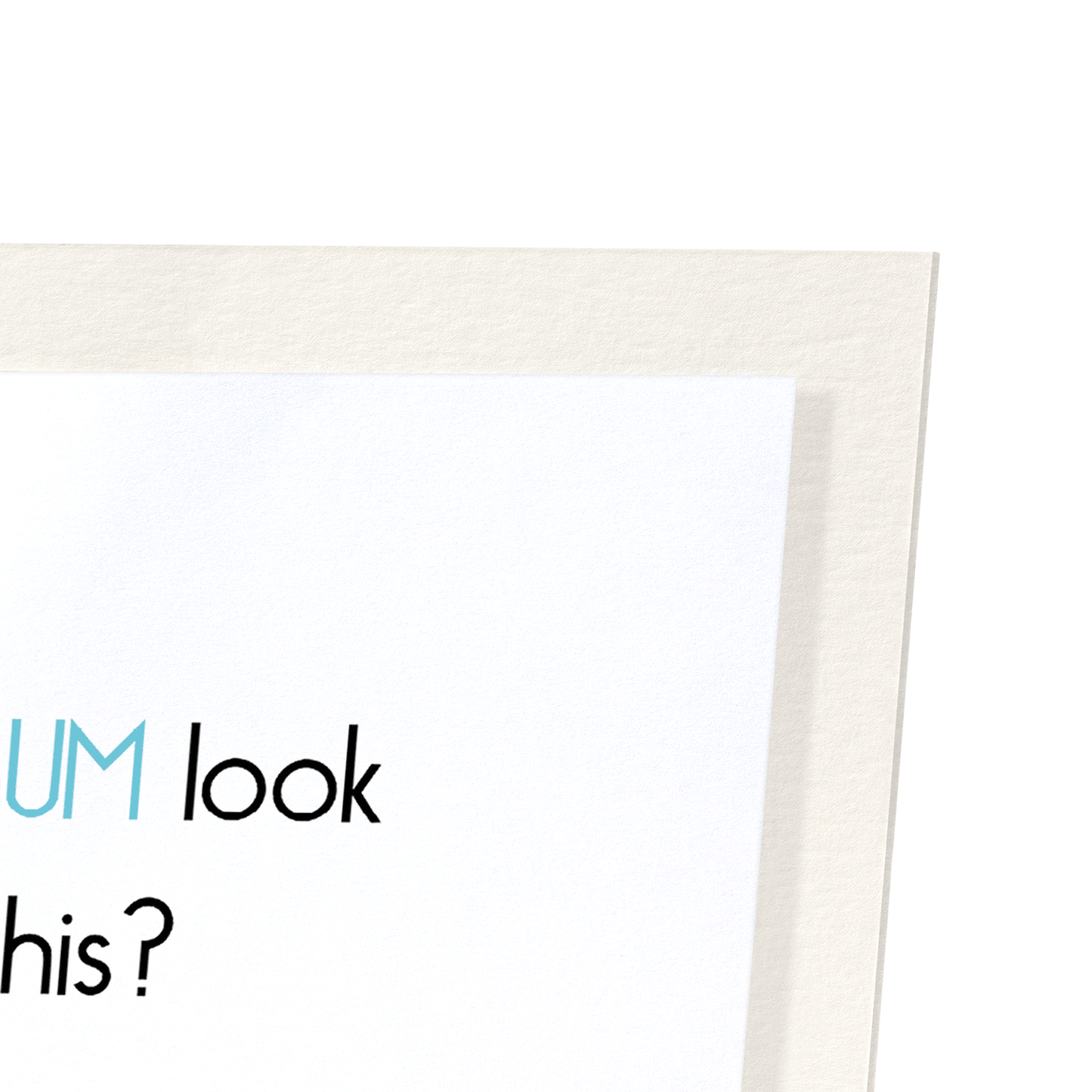 BIG BUM: Funny Animal Art Print