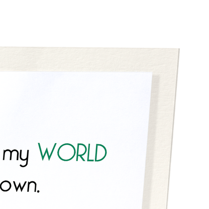 UPSIDE DOWN: Funny Animal Art Print