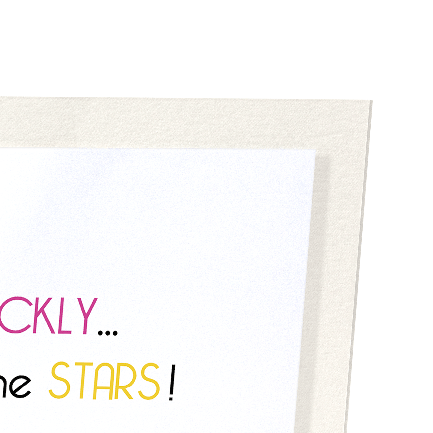 TASTING THE STARS: Funny Animal Art Print