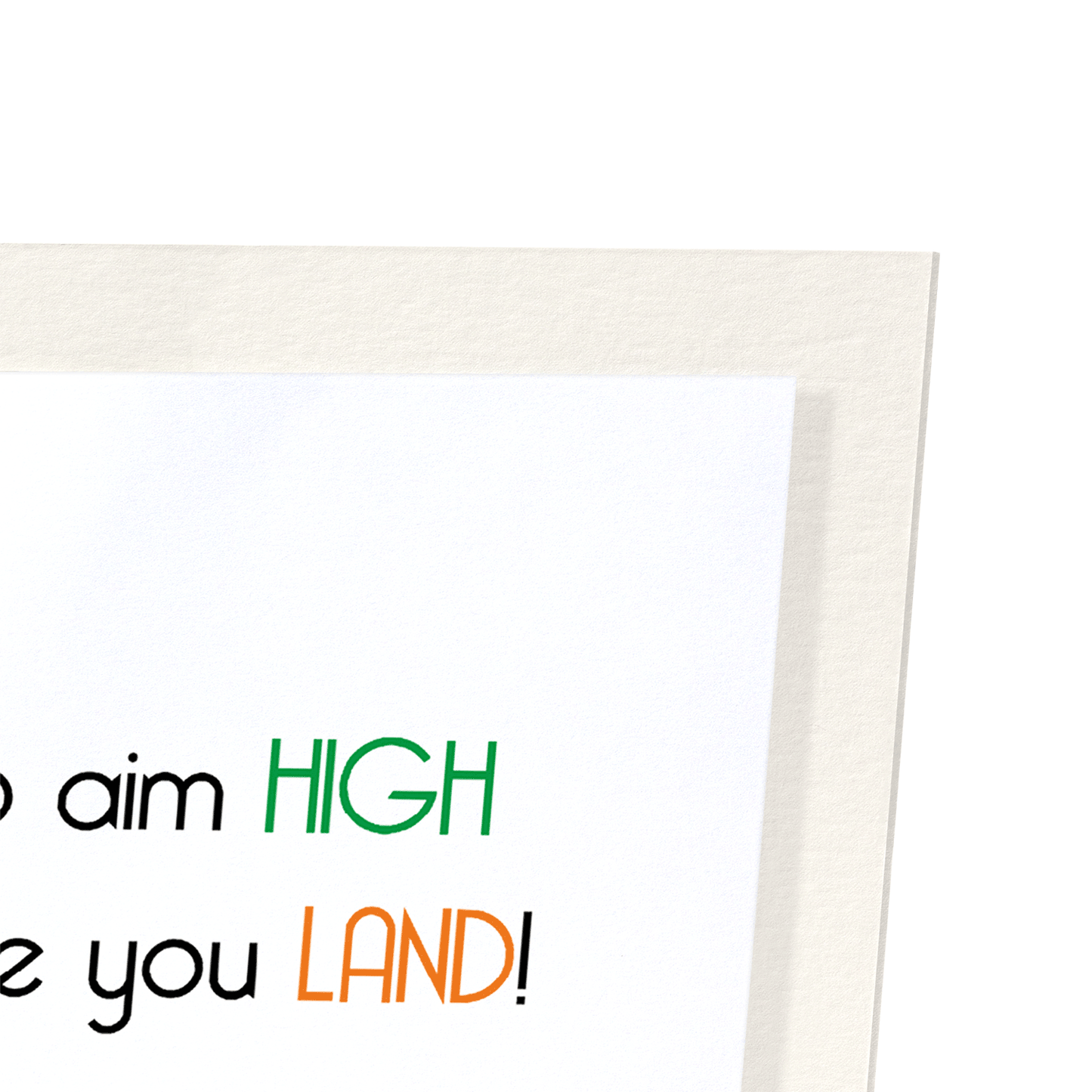 AIM HIGH: Funny Animal Art Print