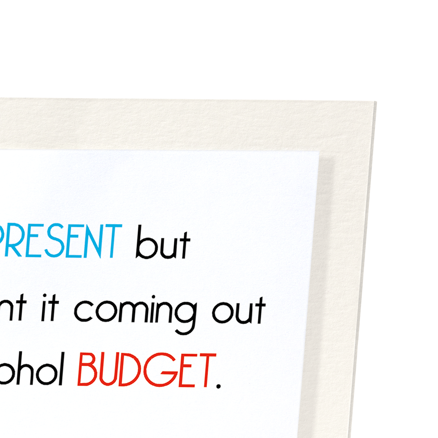 ALCOHOL BUDGET: Funny Animal Art Print