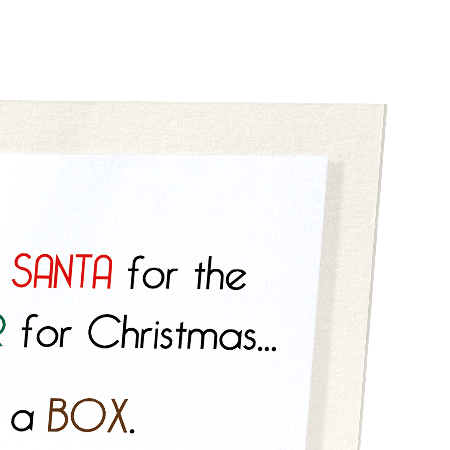 SEXIEST PERSON FOR XMAS: Funny Animal Art Print
