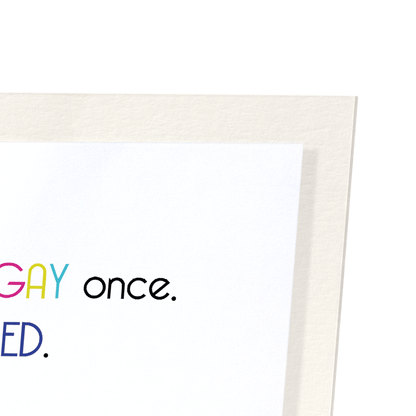 I SUCKED: Funny Animal Art Print
