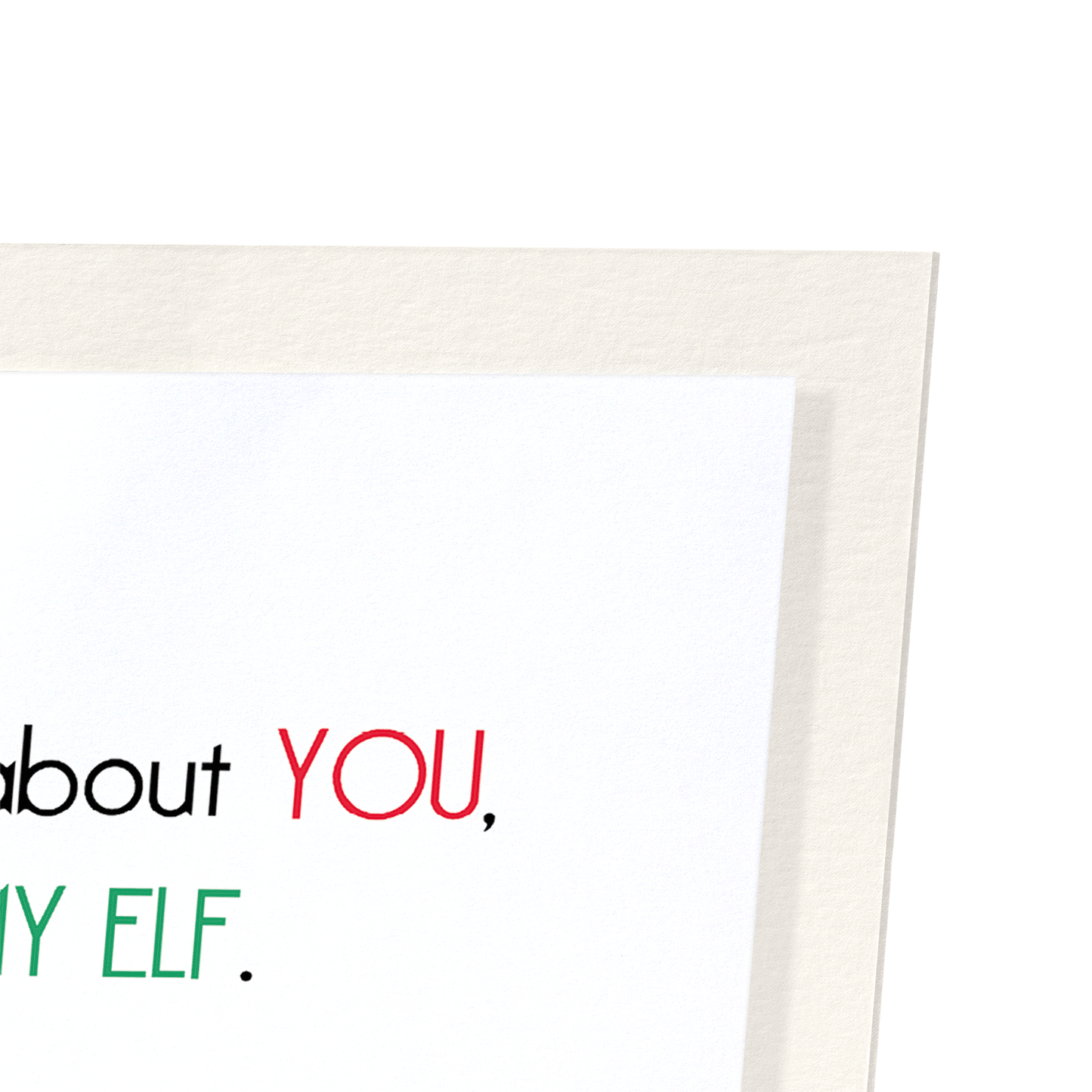 TOUCH MY ELF : Funny Animal Art Print