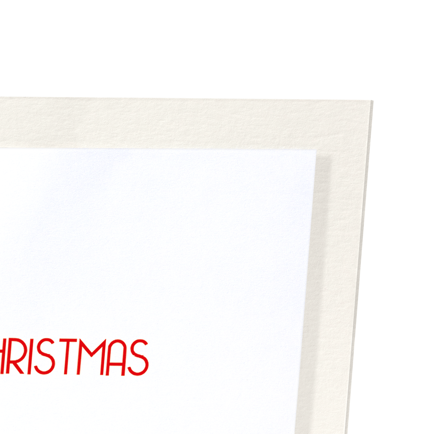 MEOWY CHRISTMAS : Funny Animal Art Print