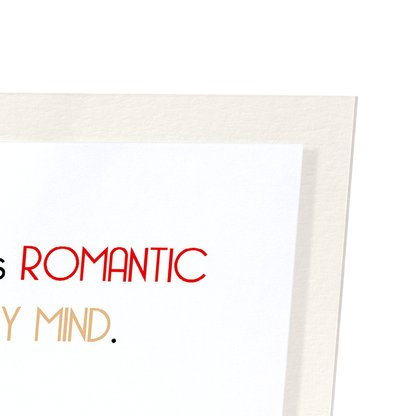 HOPELESS ROMANTIC: Funny Animal Art Print