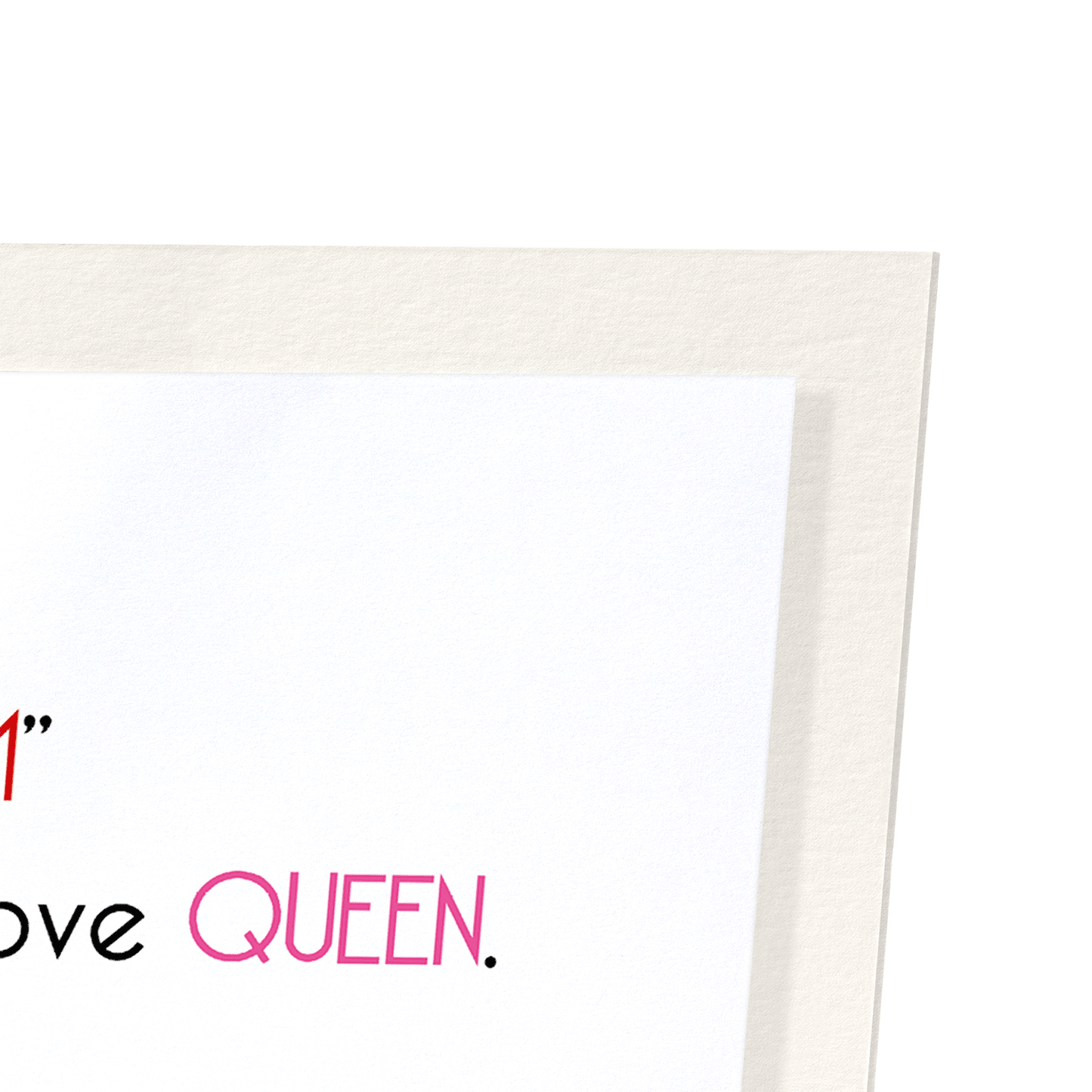 MUM ABOVE ALL QUEENS: Funny Animal Art Print
