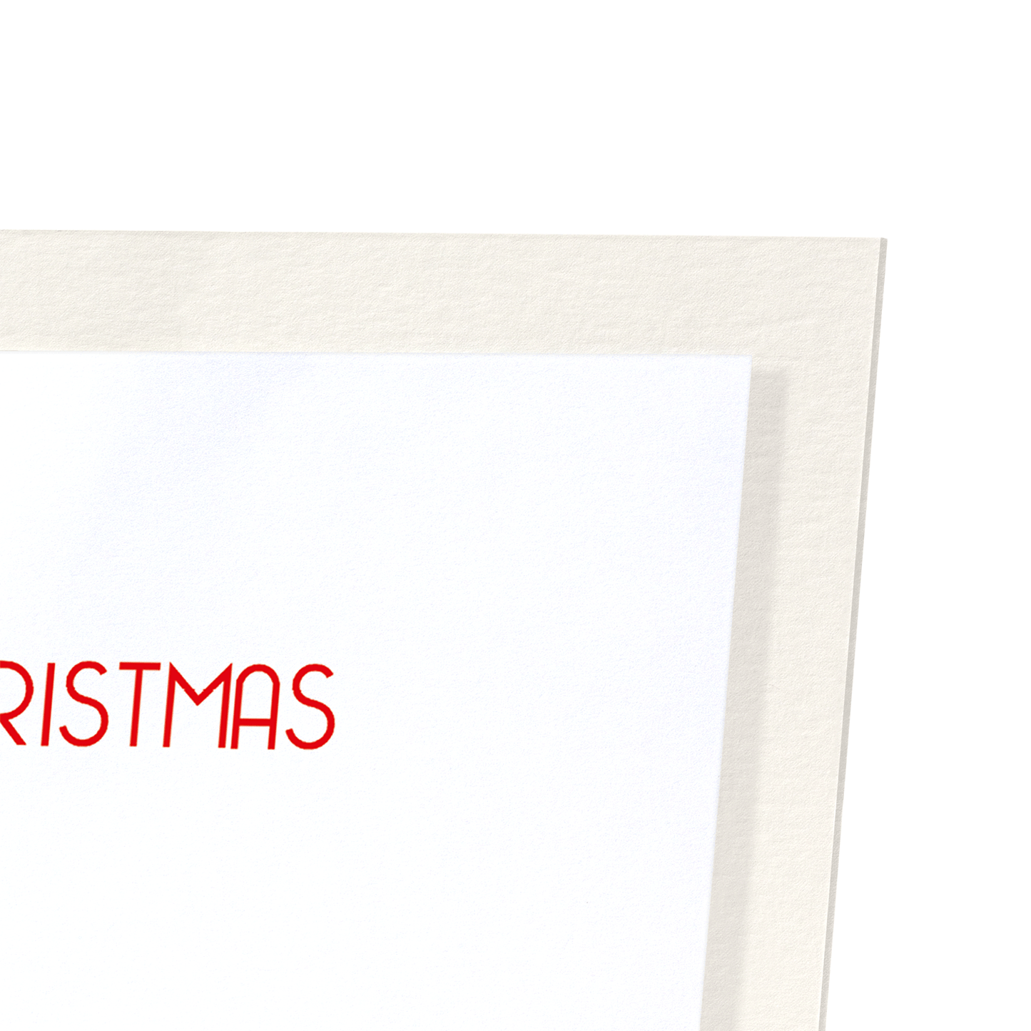 MERRY CHRISTMAS FESTIVE DOG: Funny Animal Art Print