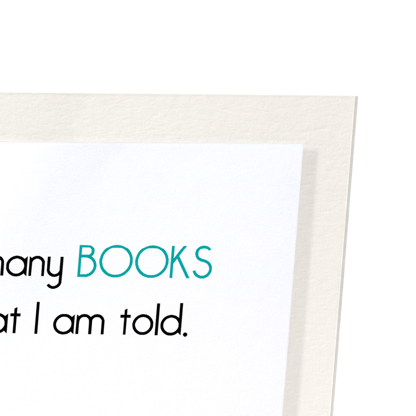 BOOKS KEEP YOU INFORMED: Funny Animal Art Print