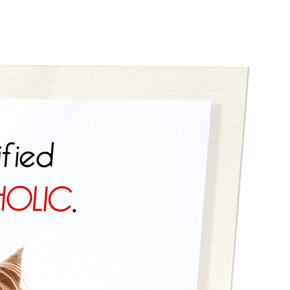 CERTIFIED BOOKAHOLIC: Funny Animal Art Print