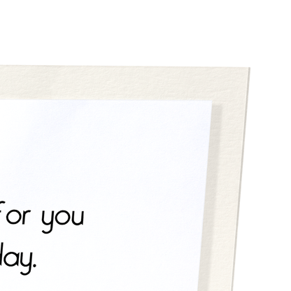 FALL FOR YOU EVERY DAY: Funny Animal Art Print