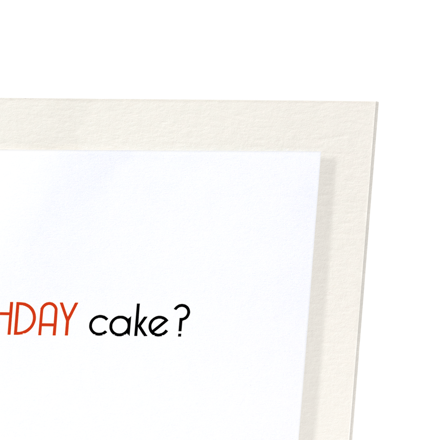 DO I SMELL BIRTHDAY CAKE?: Funny Animal Art print