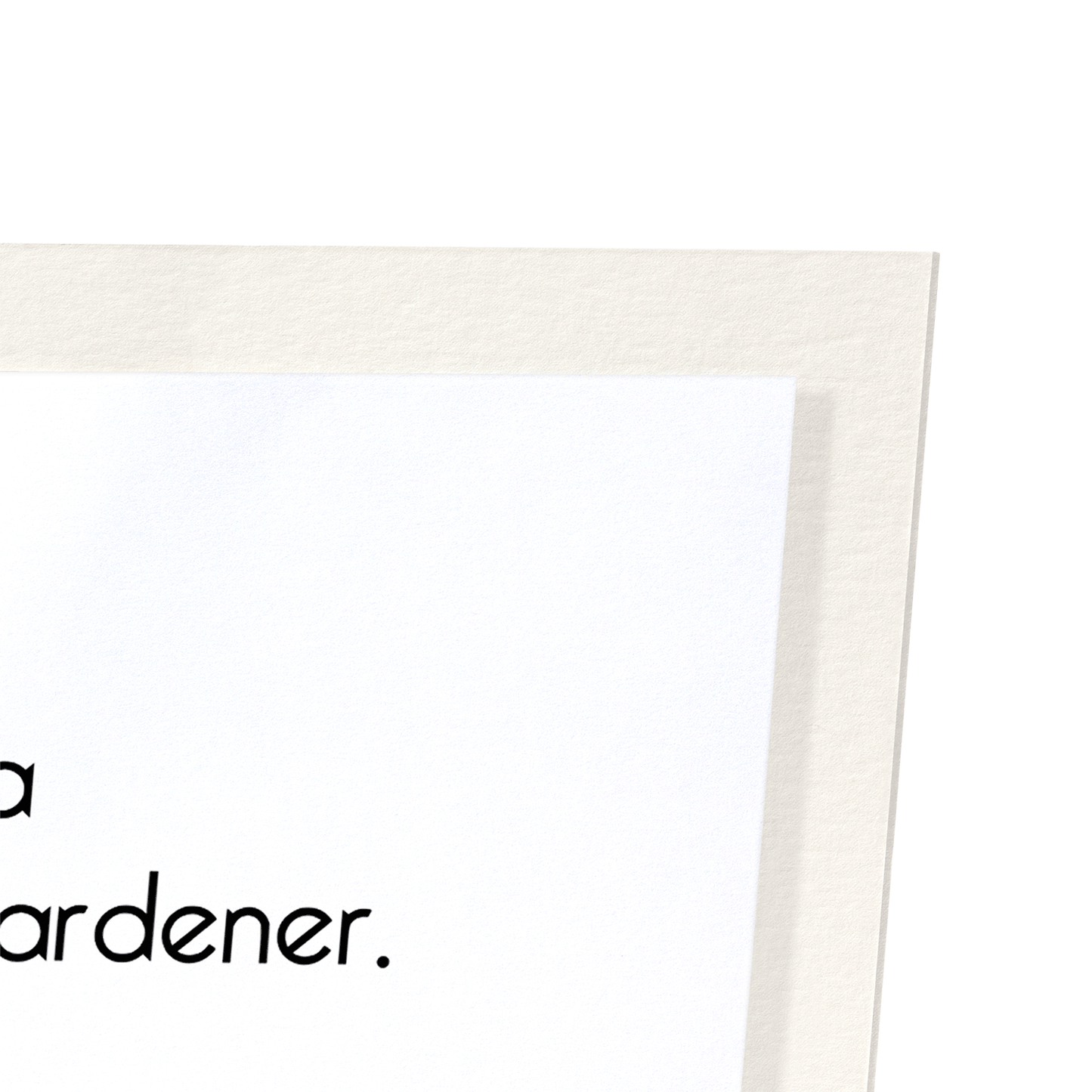 PURROUD GARDENER: Funny Animal Art Print