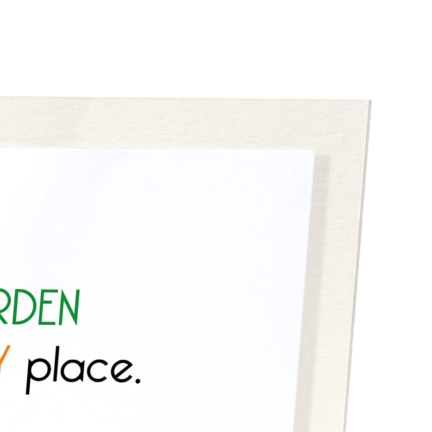 HAPPY GARDEN: Funny Animal Art Print
