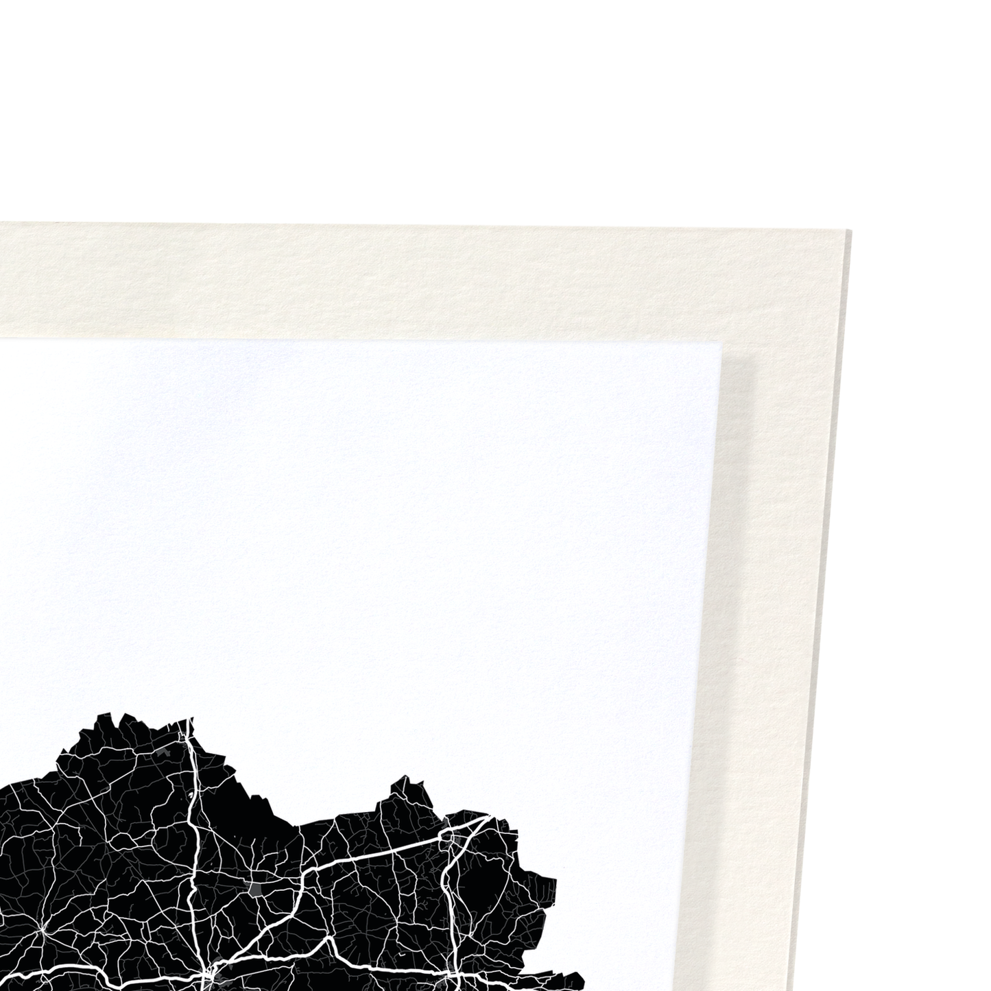 COUNTY CORK CUTOUT: Bespoke Art Print
