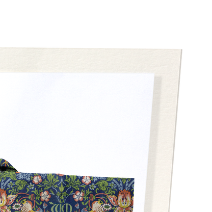 STRAWBERRY THIEF KIMONO: Bespoke Art Print