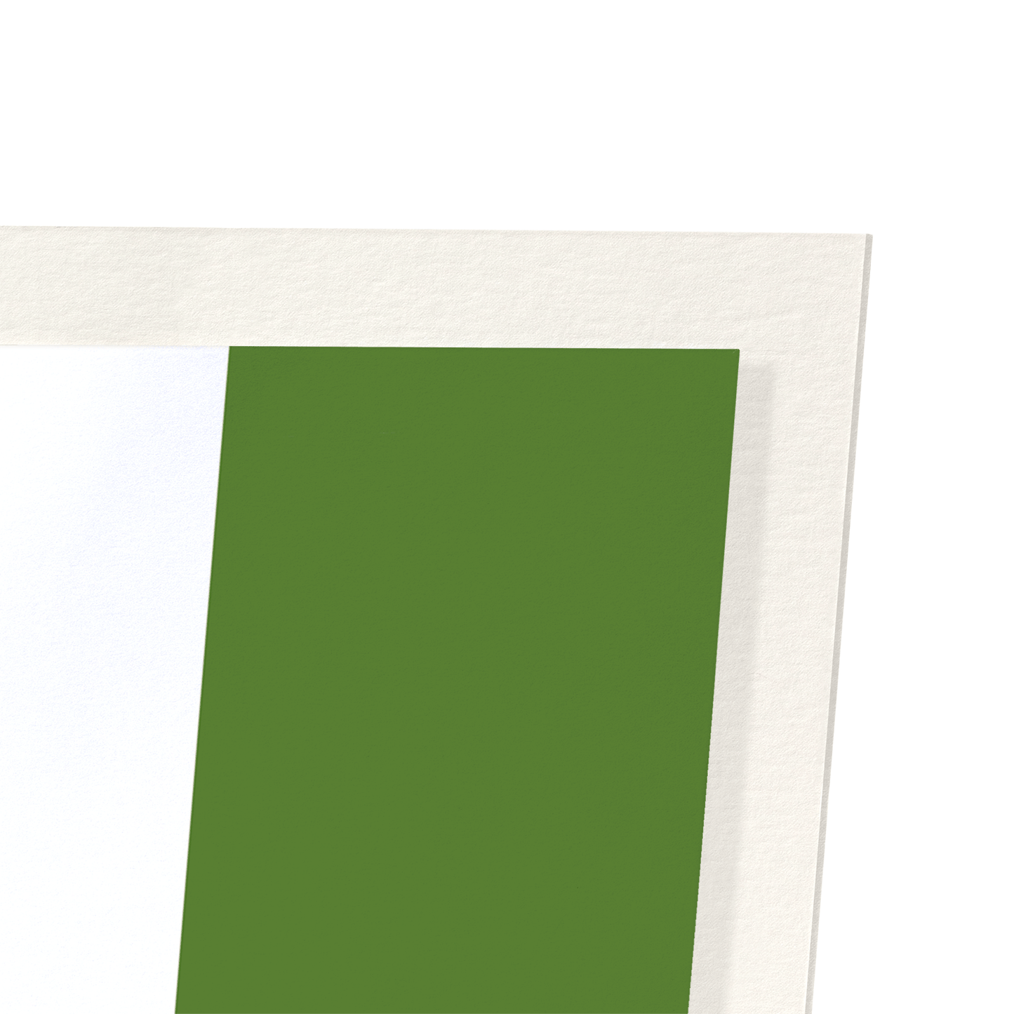GENDERQUEER PRIDE FLAG: Colourblock Art Print