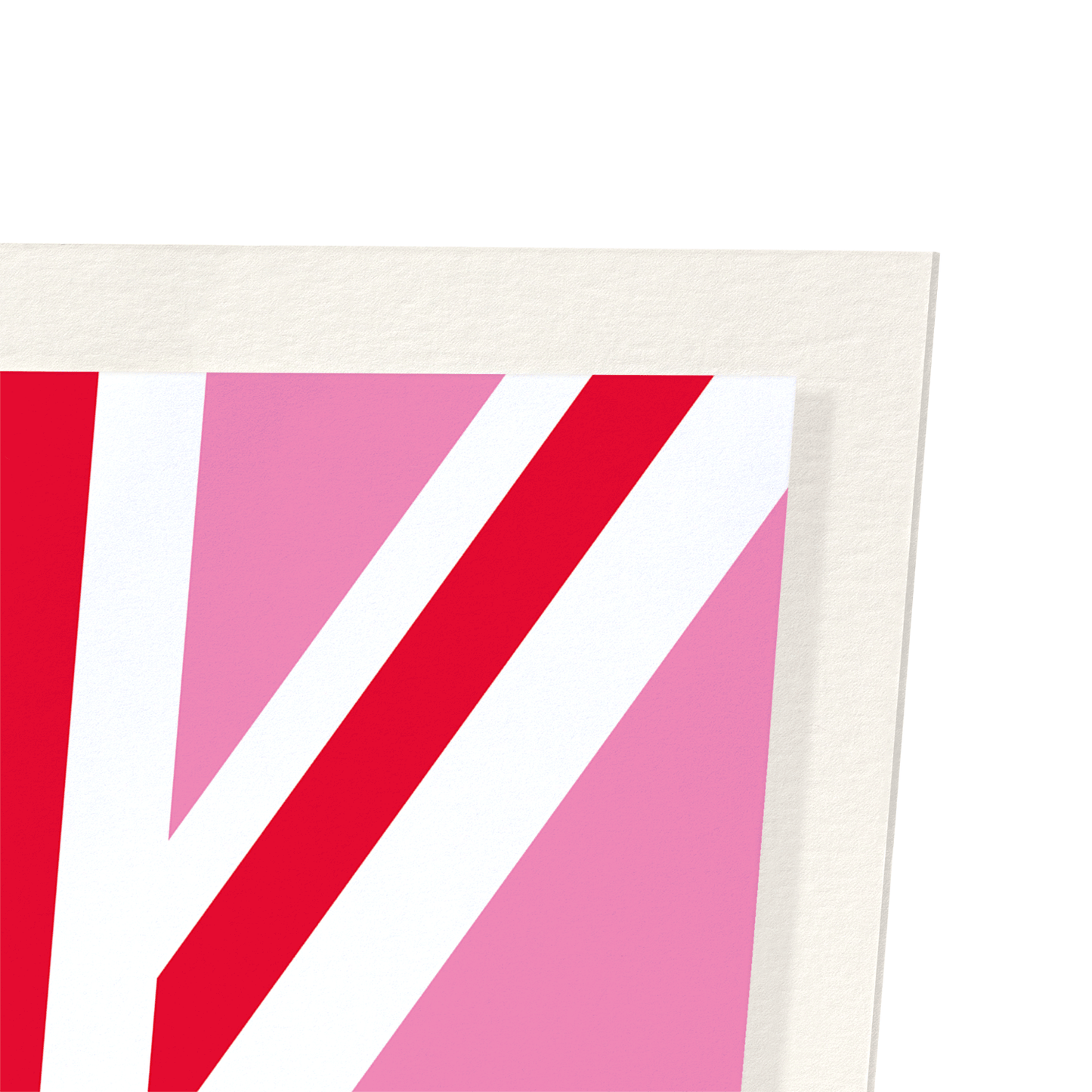 PINK JACK: Colourblock Art Print