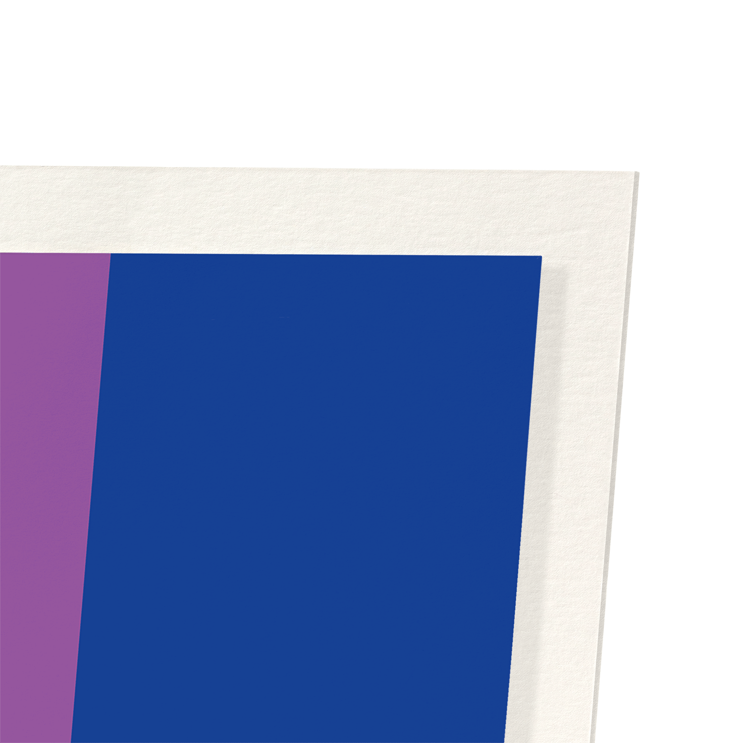 BISEXUAL PRIDE FLAG: Colourblock Art Print