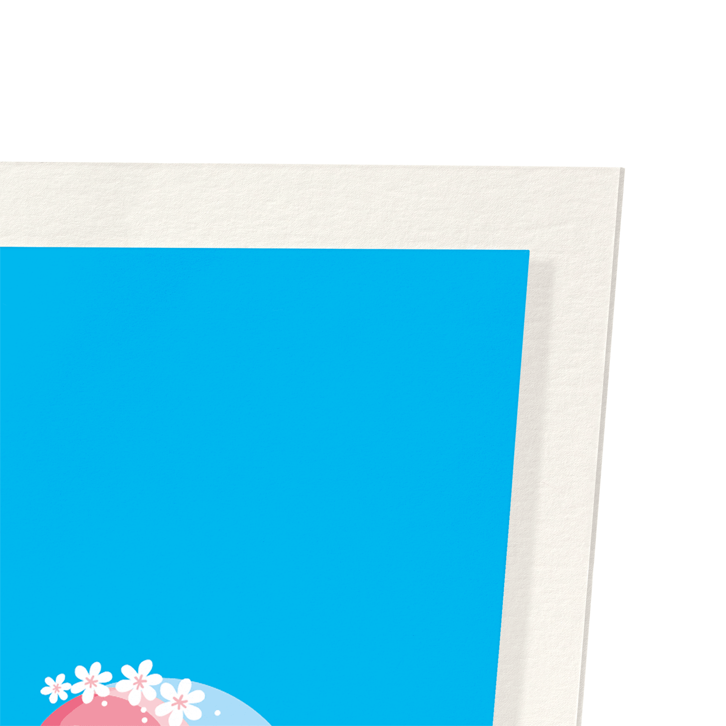 FLAMINGO BRIDES: Colourblock Art Print