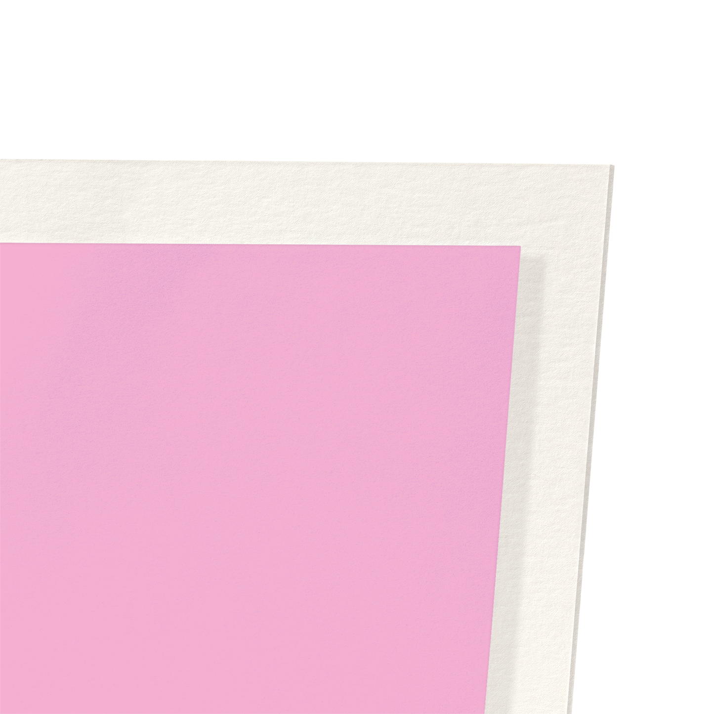 HAPPY BIRTHDAY IN PINK: Colourblock Art Print