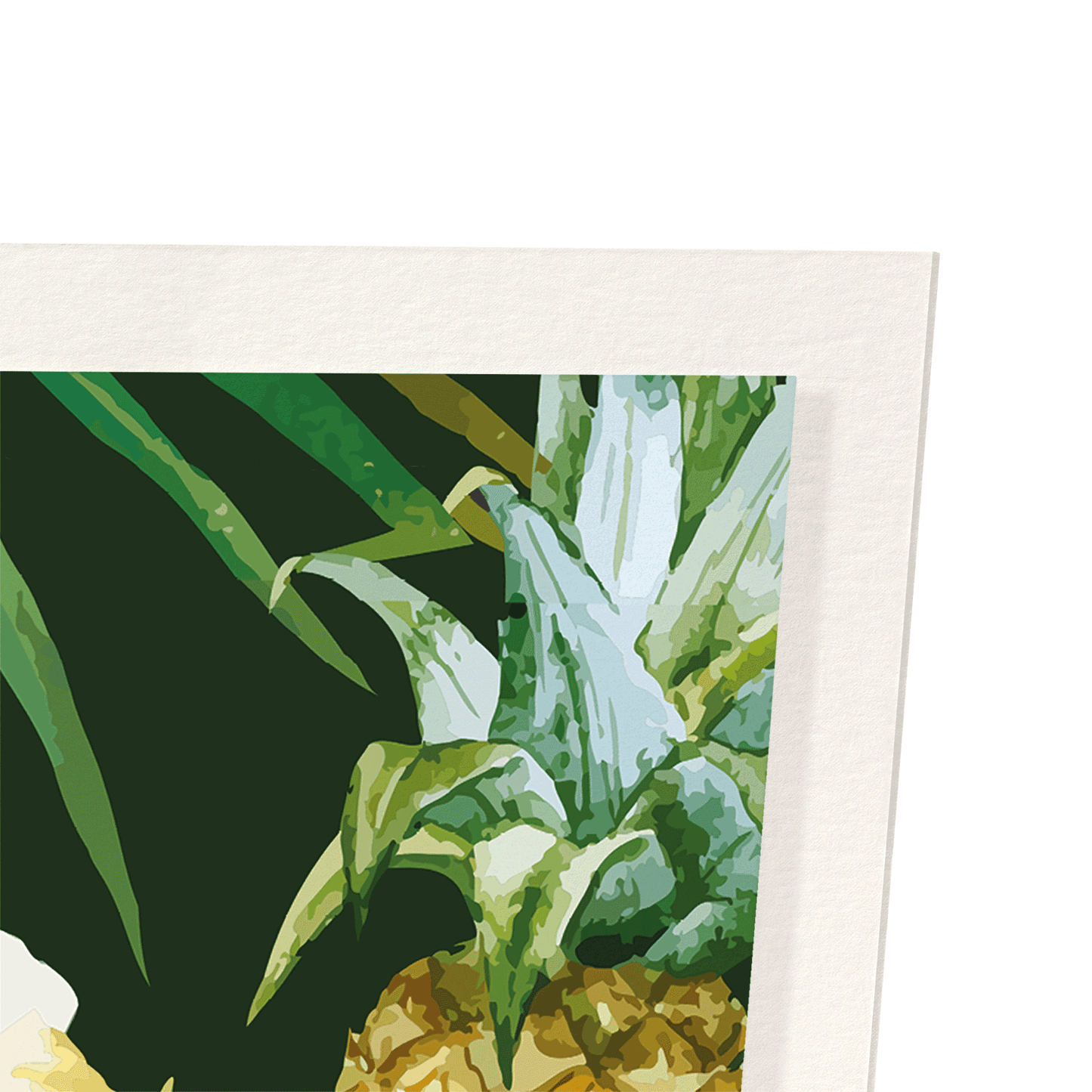 PINEAPPLE PARADISE: Painting Art Print