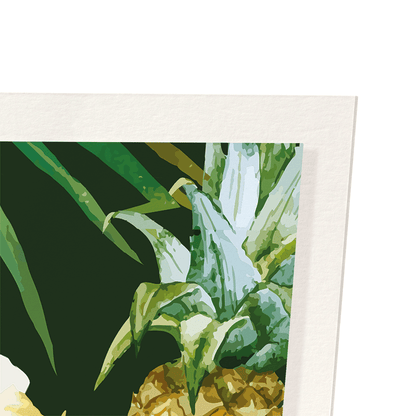 PINEAPPLE PARADISE: Painting Art Print